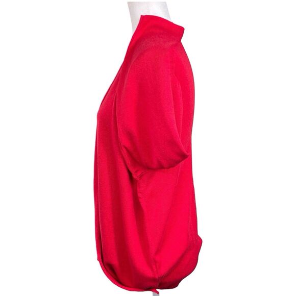 NIC+ZOE 4-Way Convertible Cardigan Red Size 1X - Picture 11 of 16